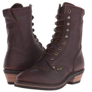 Ad Tec 8" Mid Calf Work Boots For Women Durable